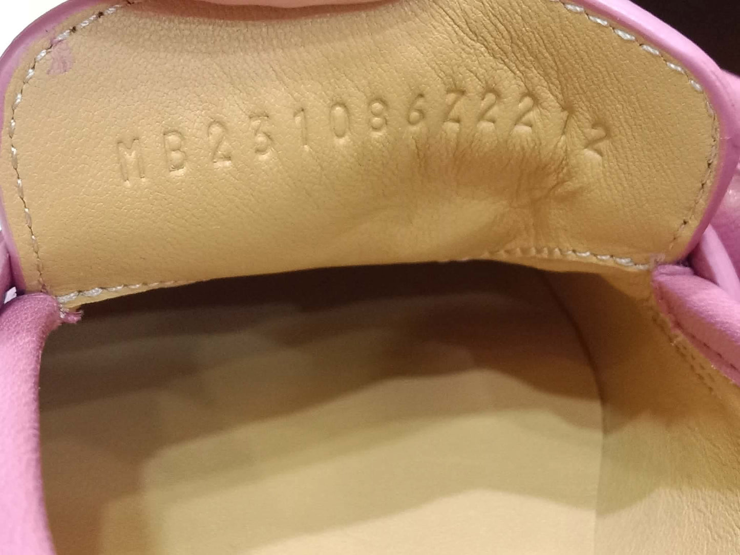 Hermes Colette Loafers Gold-Plated Roulis Size 35 Pink