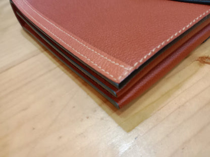 Hermes H Passant Clutch Bicolor Stamp Z 2021