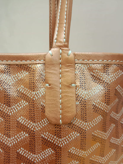 Goyard Saint Louis Limited Edition Rose Gold Tote Bag PM