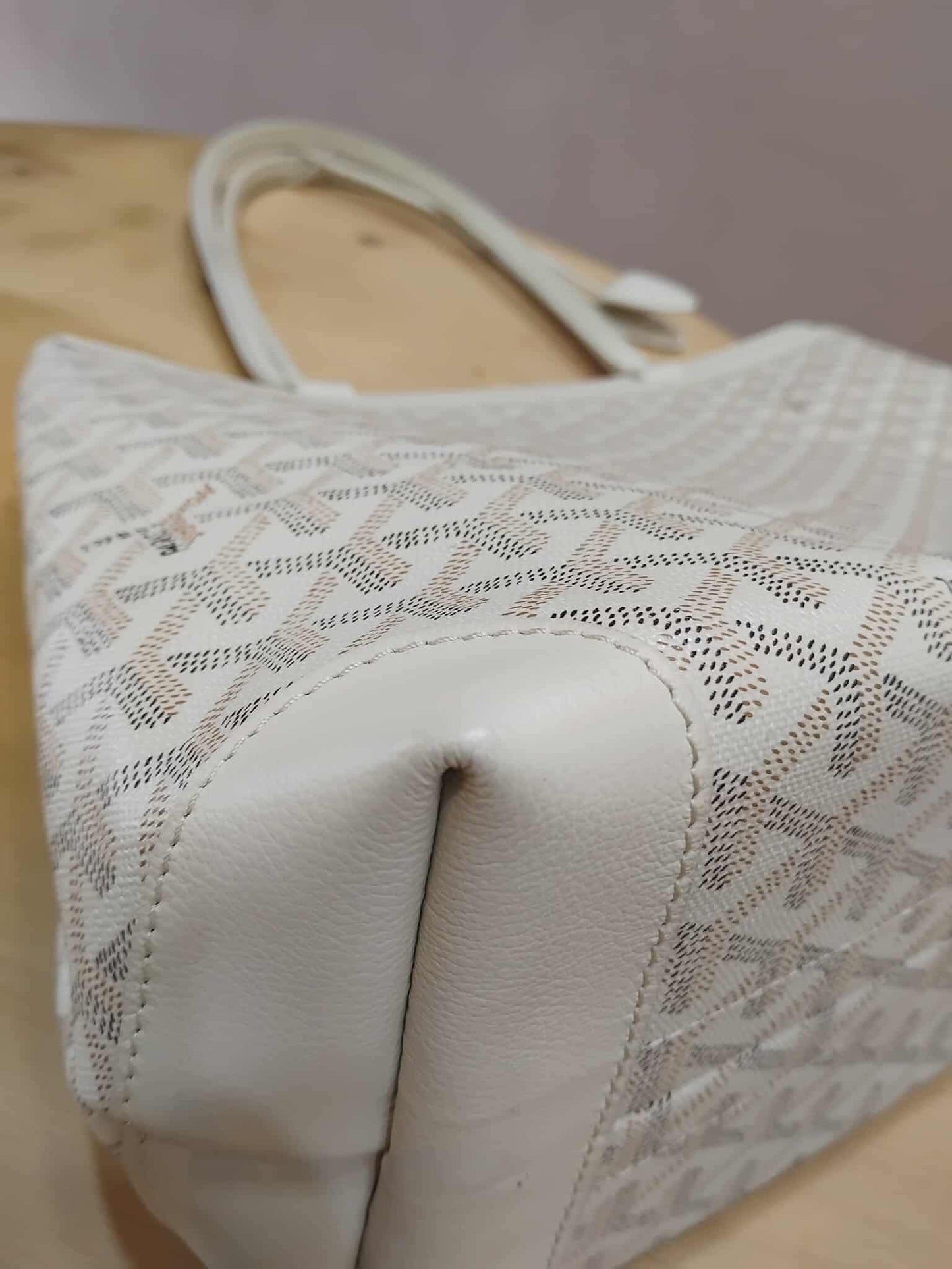 Goyard Bellechasse Biaude White PM