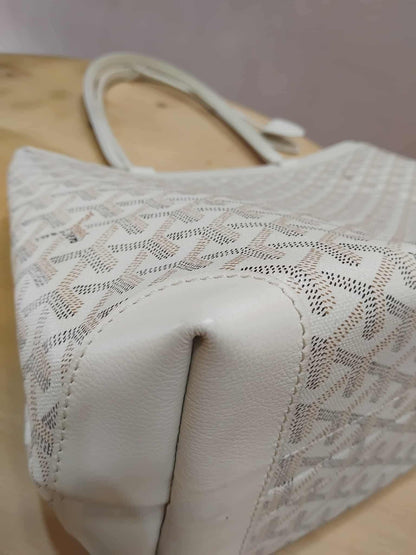 Goyard Bellechasse Biaude White PM