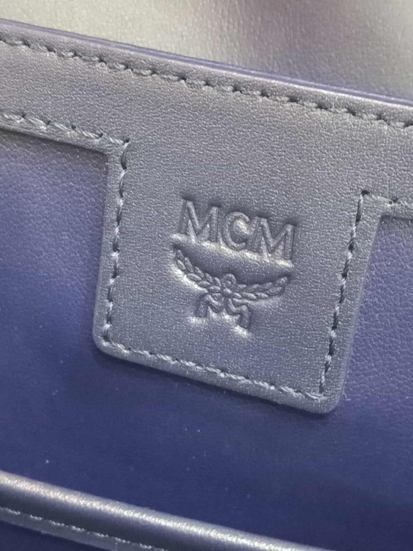 MCM Stark Side Studs Backpack Black and White