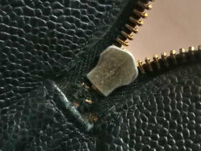 Chanel Timeless CC Shopper Tote Bag Caviar Black Series 3