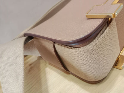 Hermes Geta Chevre Mysore/Swift Etoupe GHW Stamp U 2022