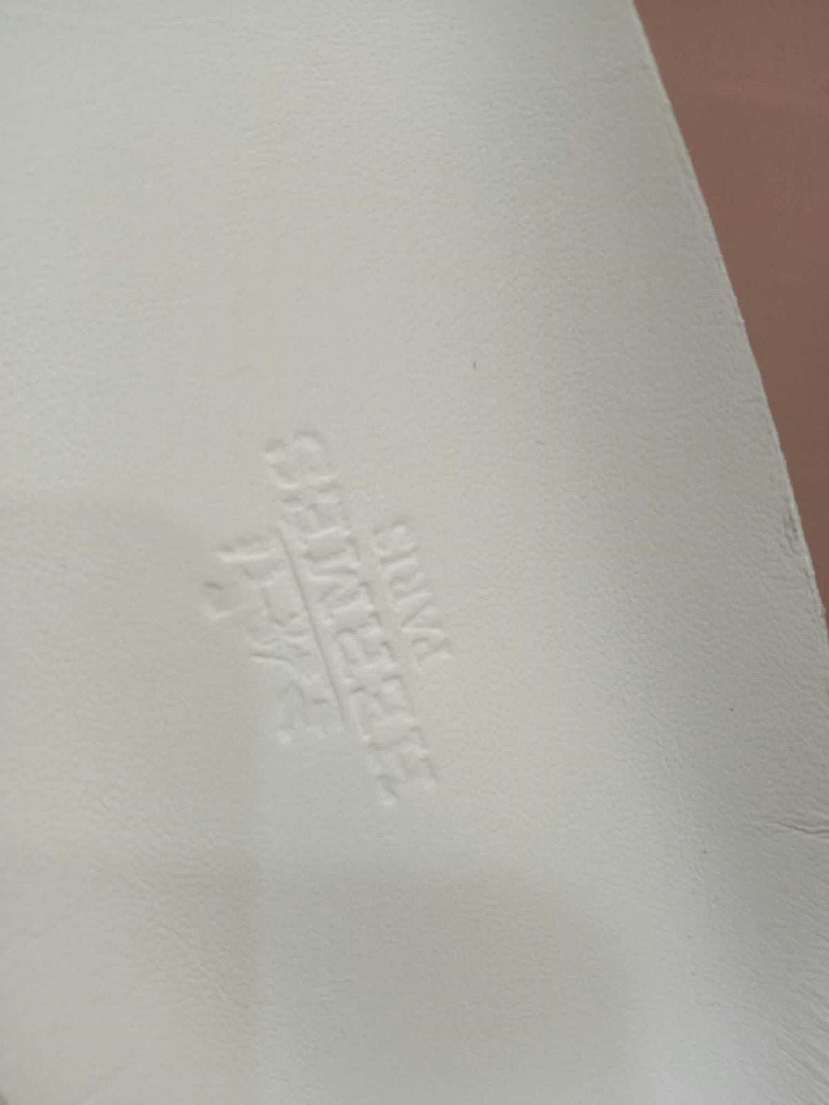 Hermes Day White Kelly Sneakers Rose Gold Buckle Size 35