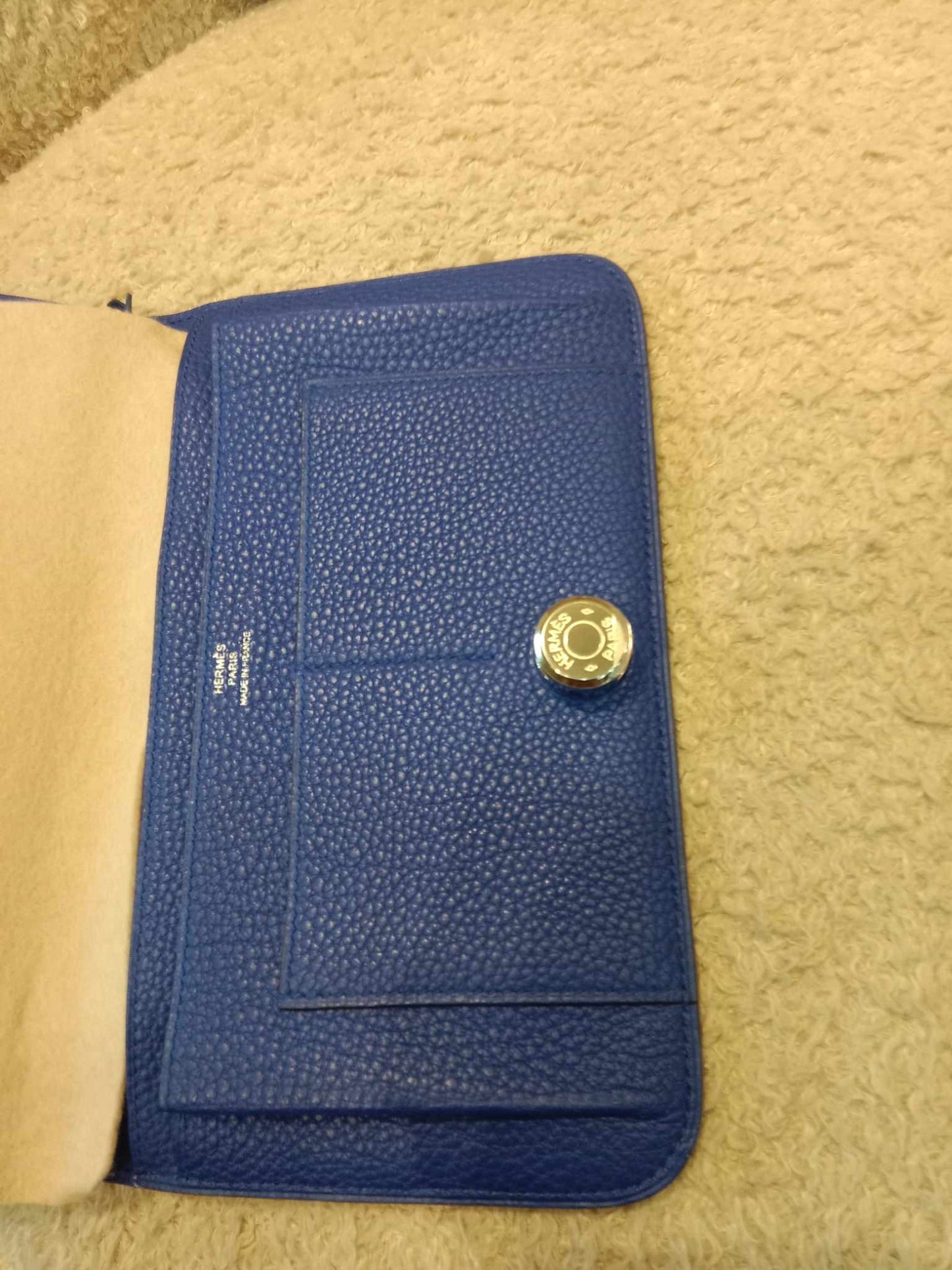 Hermes Dogon Wallet Togo Stamp O Square 2011