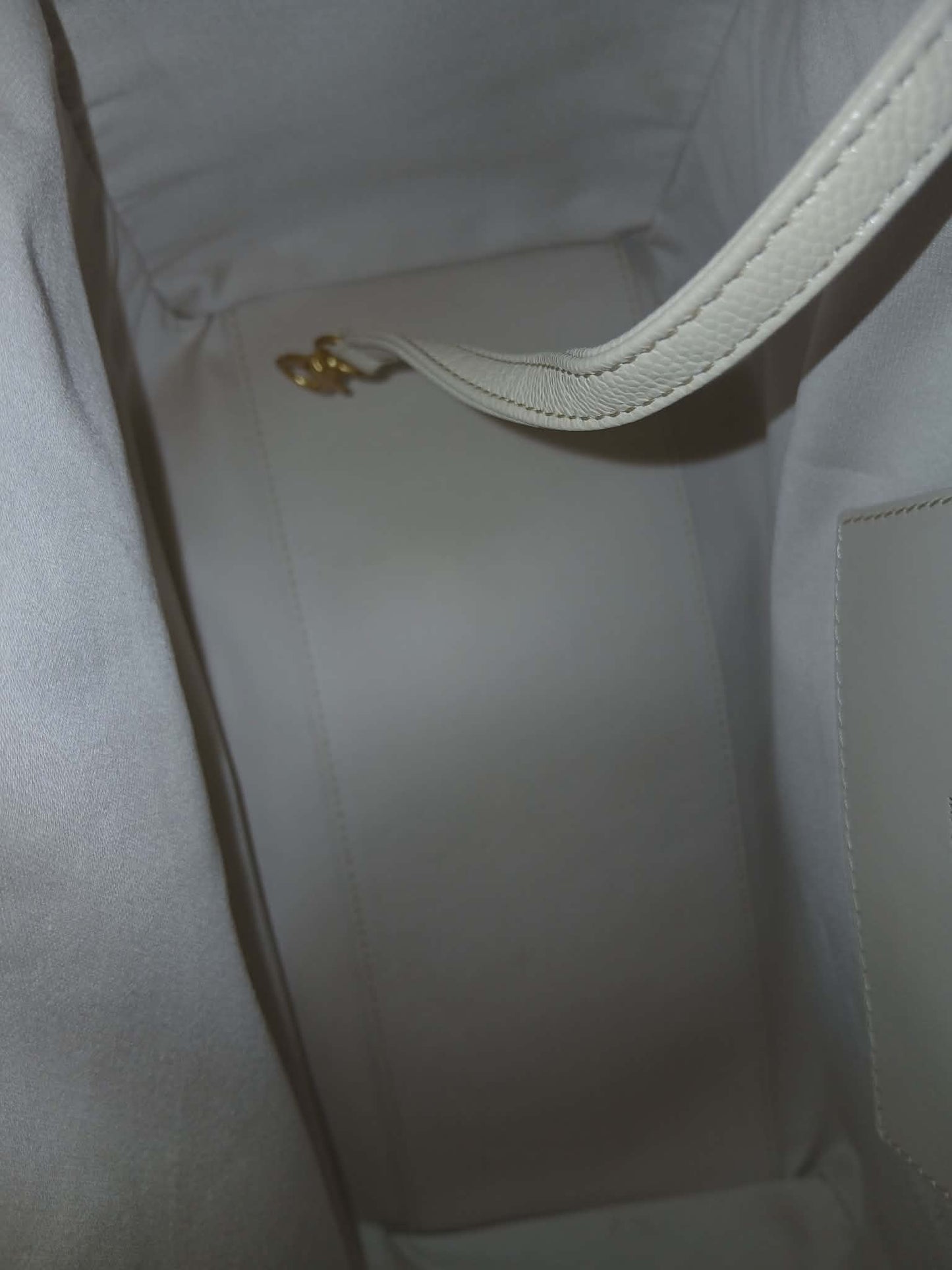 Chanel 25 Beige Caviar Medium Microchipped