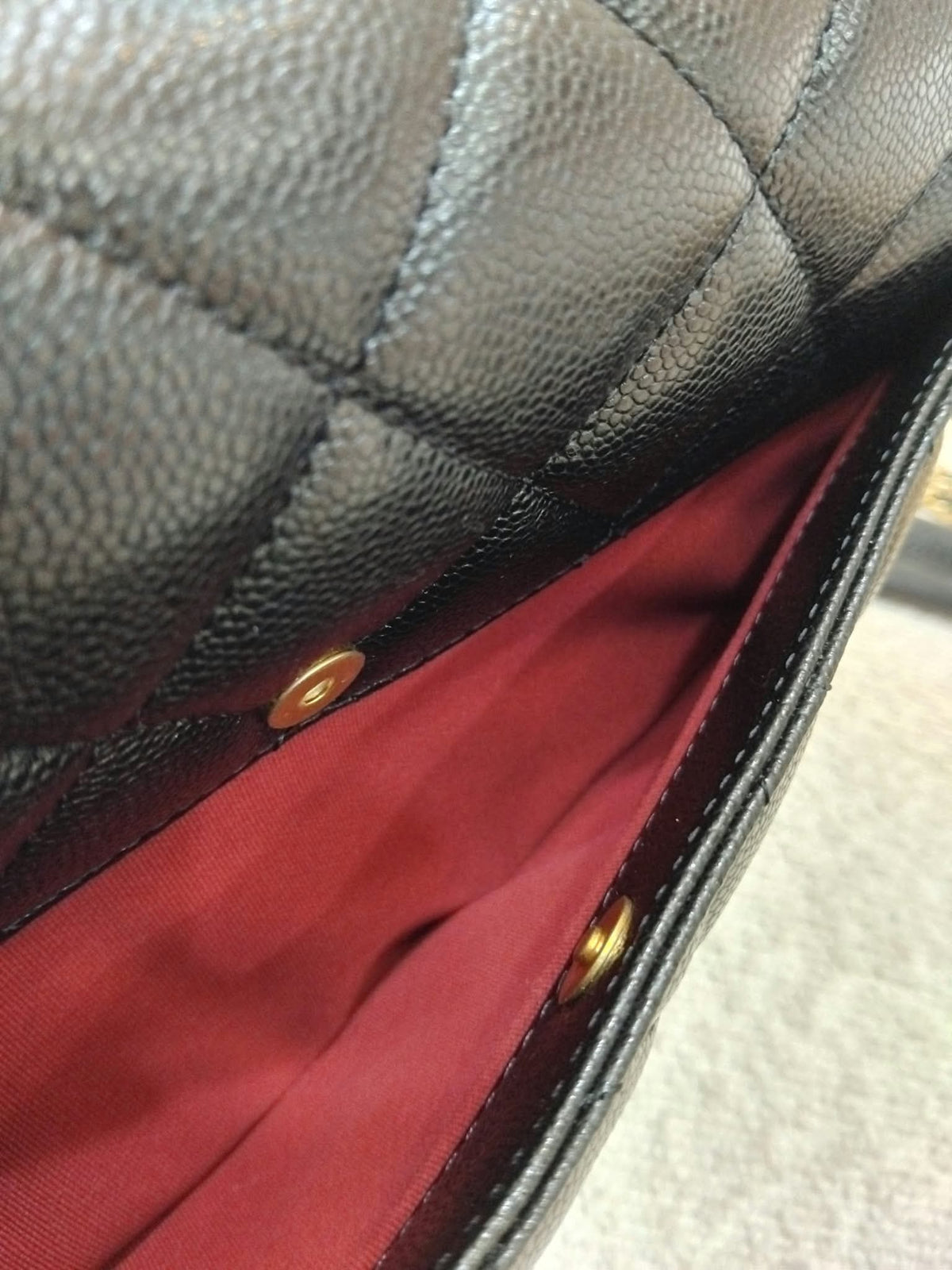 Chanel Black Caviar Neverending Cavair Black Microchipped