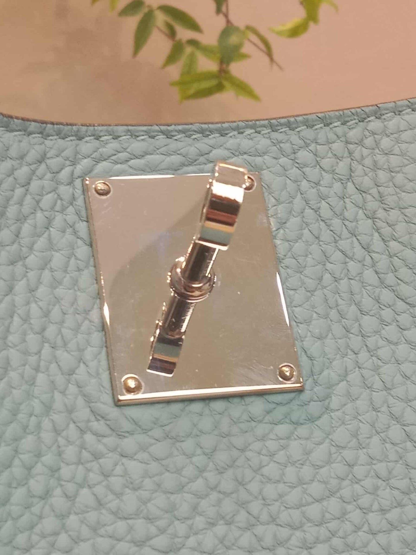 Hermes Jypserie 34 Blue Clemence Stamp M Square 2009