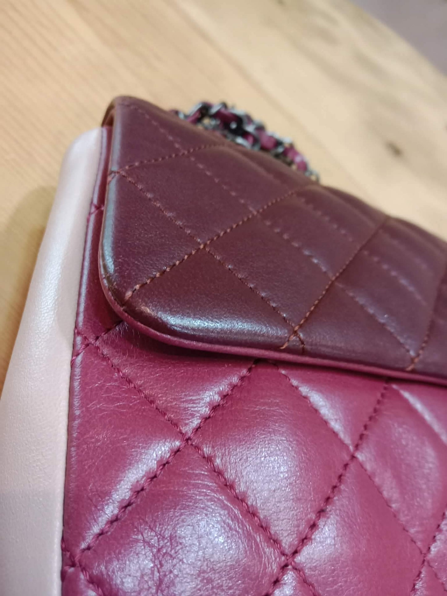Chanel Tricolor Classic Single Flap Series 20