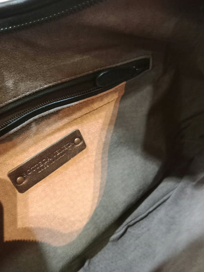 Bottega Veneta Hobo Intrecciato Bag Black