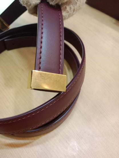 Celine Medium Classic Box Bag In Burgundy Calfskin Leather