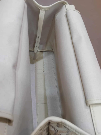 Goyard Bellechasse Biaude White PM