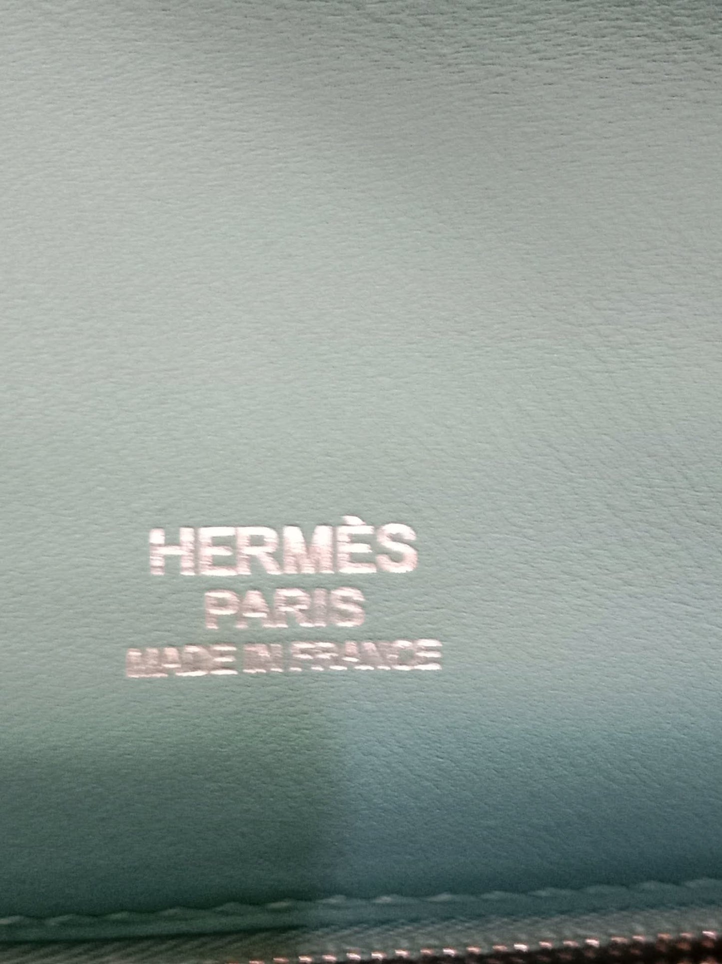Hermes Berlin Mini Bleu Atoll Swift Stamp T 2015