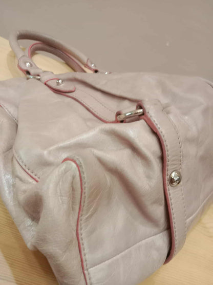 Miu Miu Light Pink Calfskin 2-Way Bag