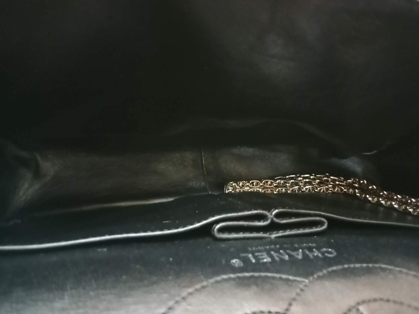 Chanel Reissue Flap Bag Iridescent Aged Calfskin Black Series 12