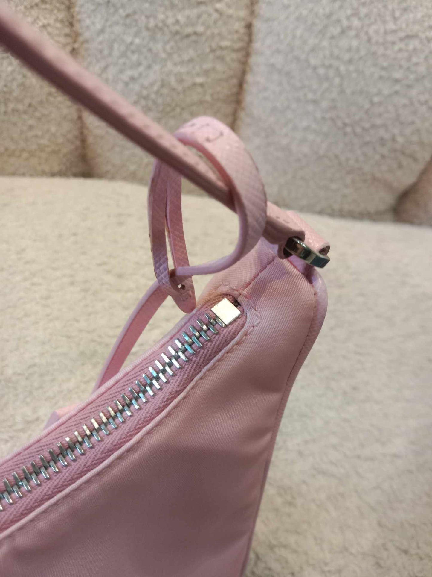 Prada Re-Edition Re-Nylon Pink Handbag