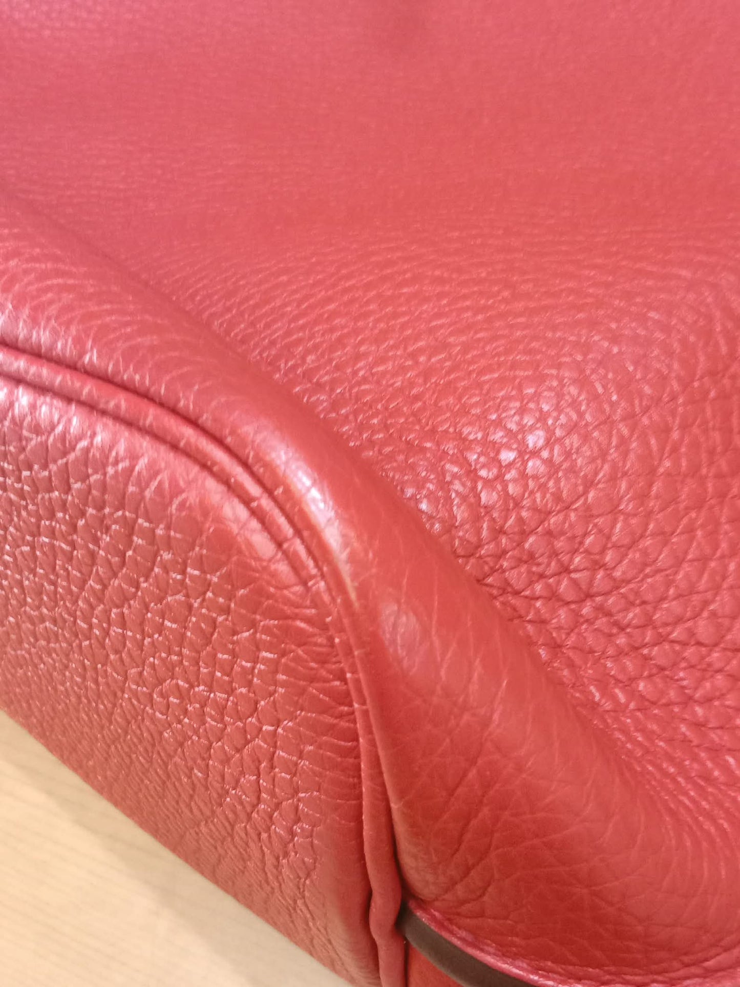 Hermes So Kelly 22 Togo Red Stamp R Square 2014