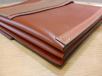 Hermes H Passant Clutch Bicolor Stamp Z 2021
