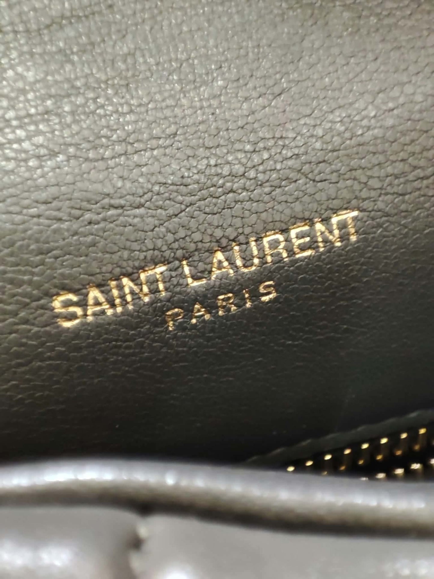 Saint Laurent Loulou Dark Gray Bag