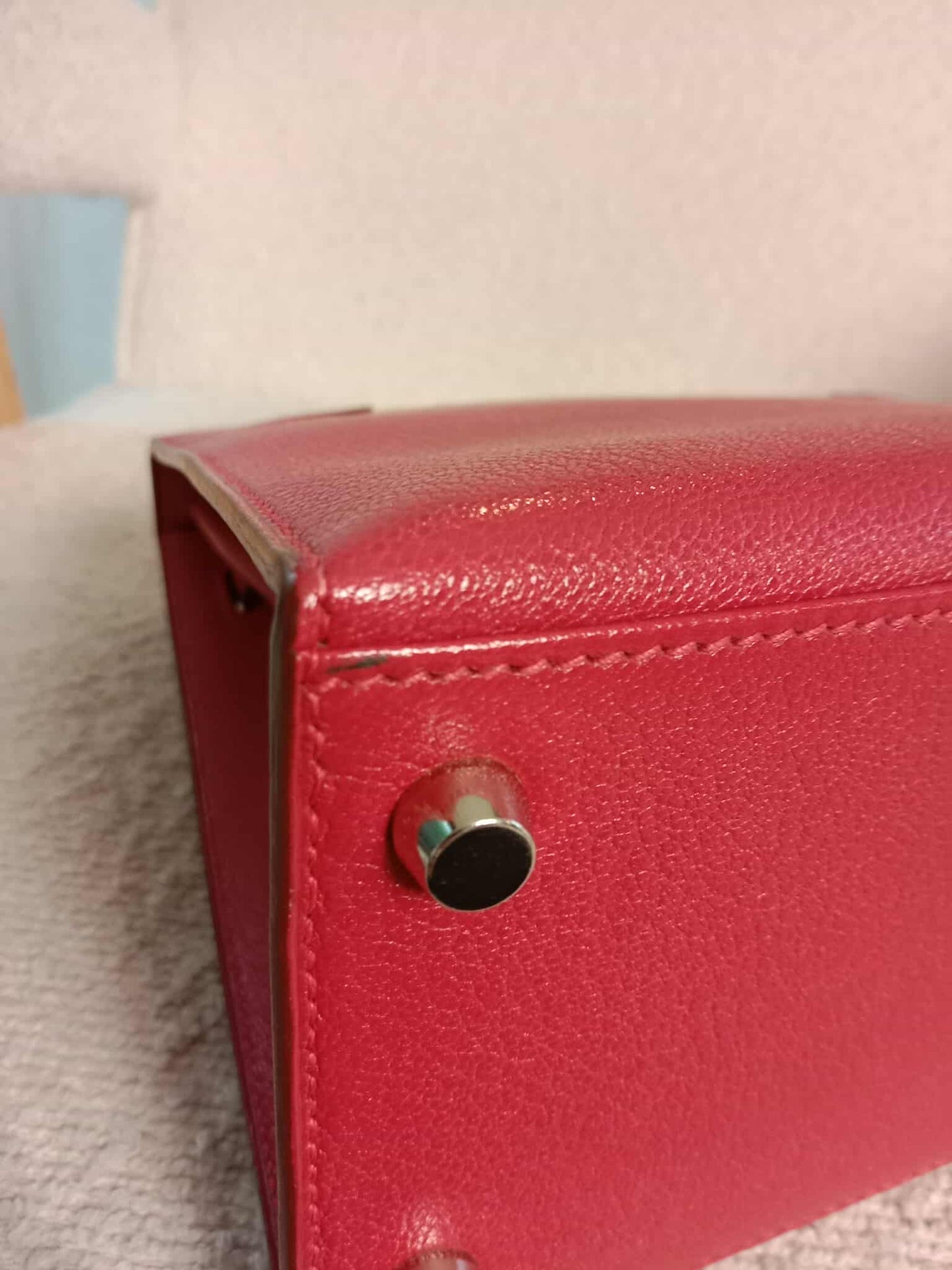 Hermes Kelly 25 Chevre de Coromandel Stamp F Square 2002