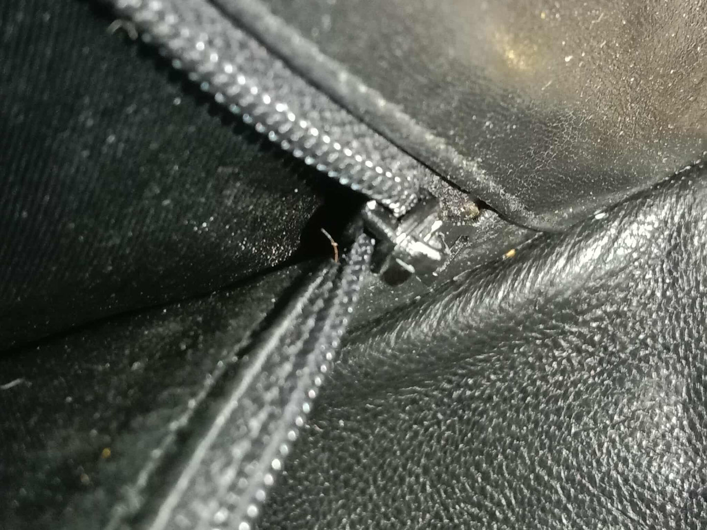 Chanel Vintage Chain Tassel Flap Bag Black Lambskin Series 0