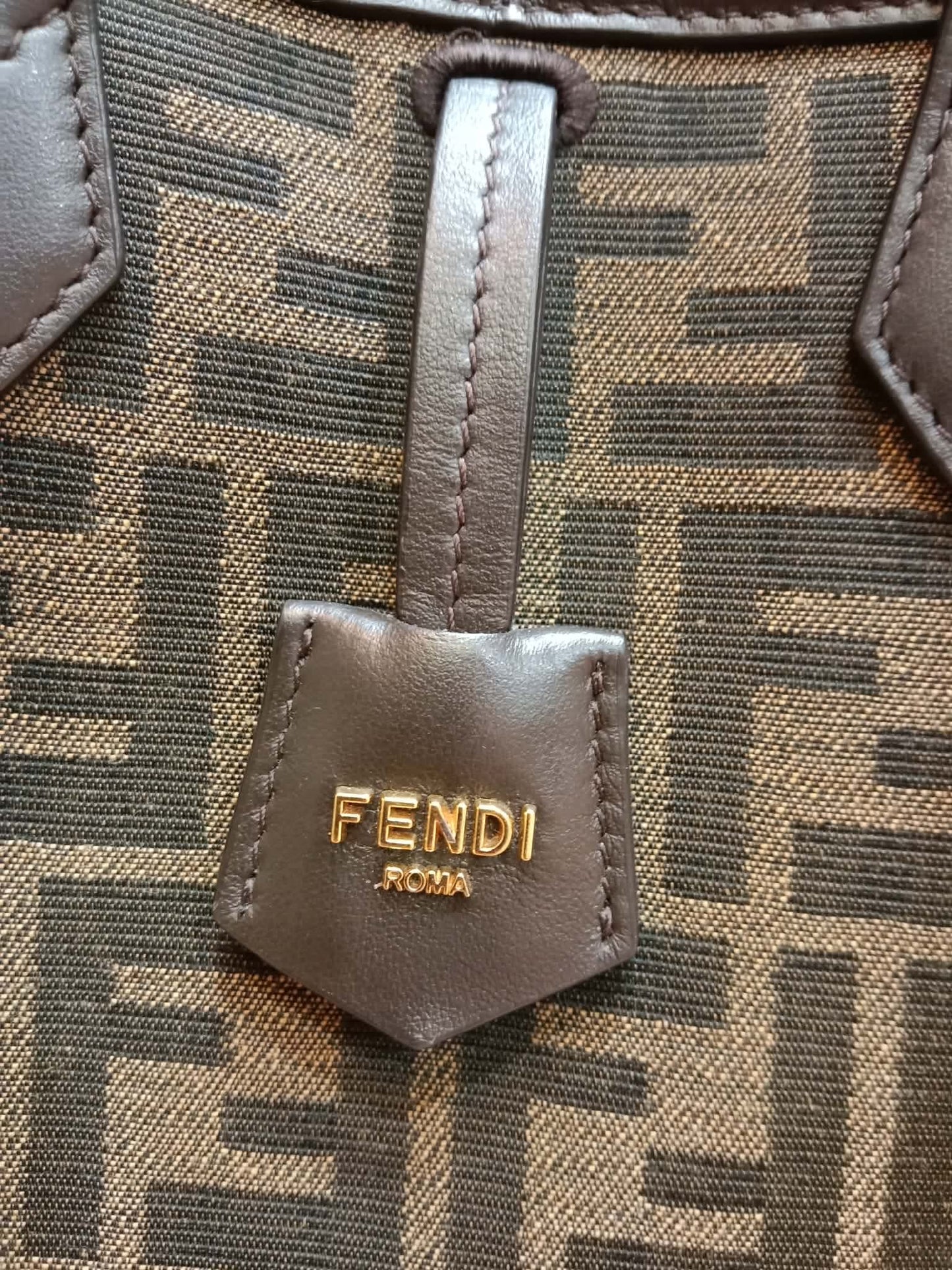 Fendi Origami Mini Bag Brown