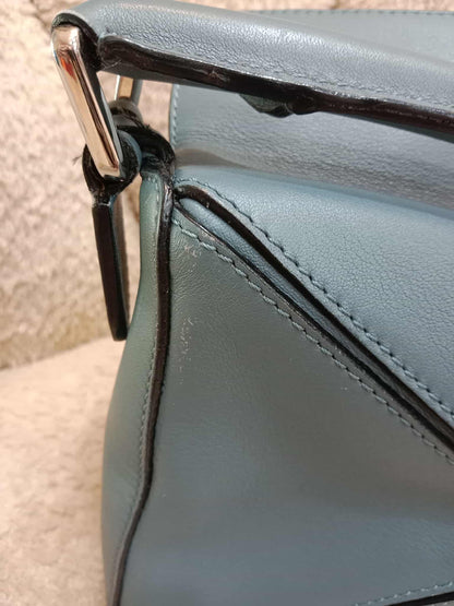 Loewe Puzzle Bag Small Blue
