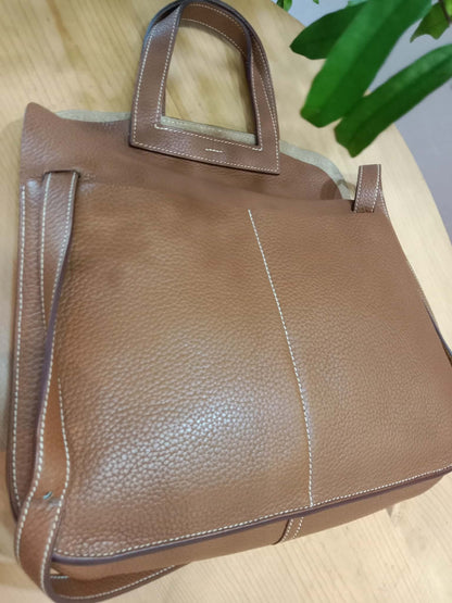 Hermes Halzan 31 Clemence Gold Stamp R 2014