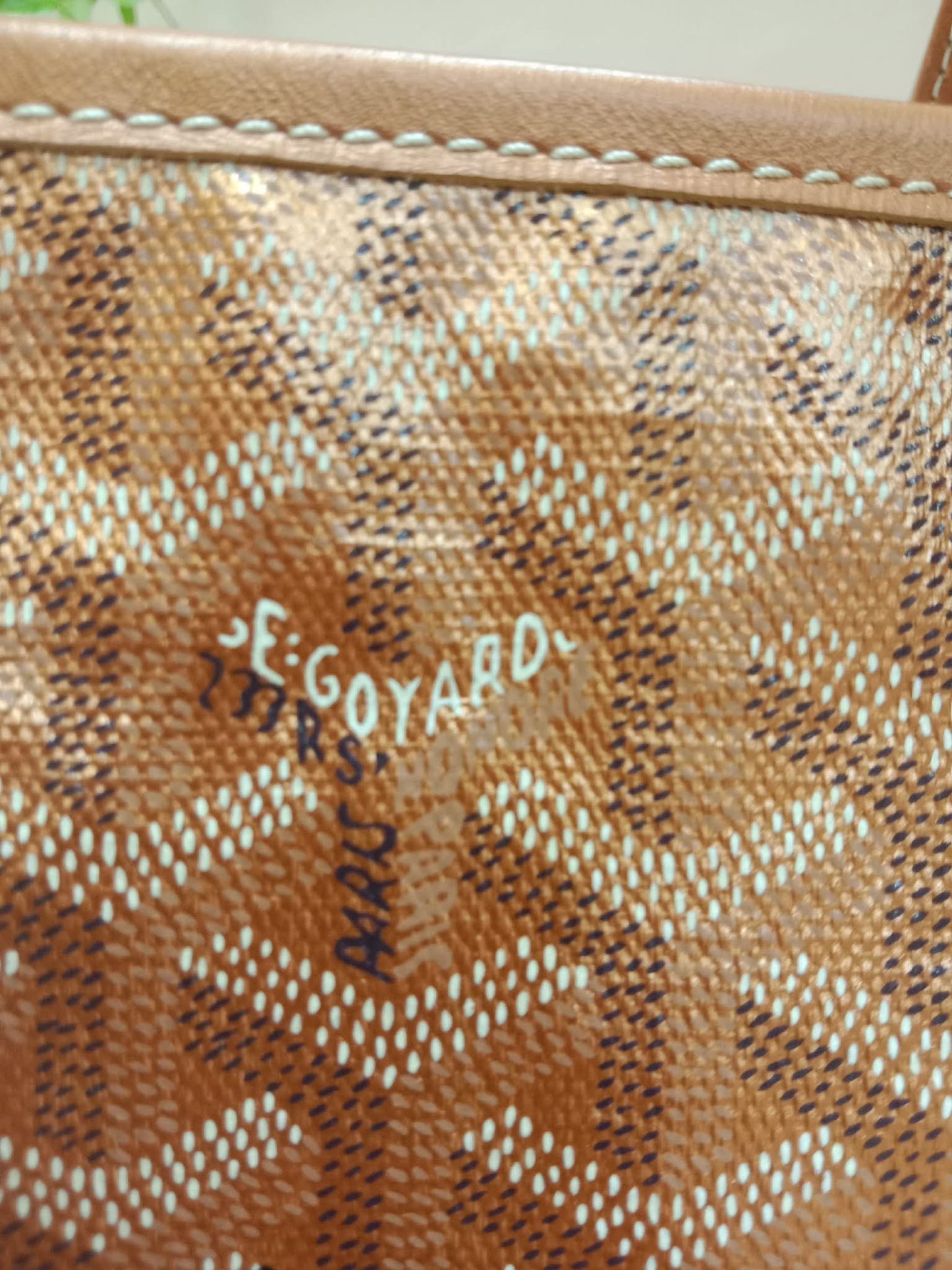 Goyard Saint Louis Limited Edition Rose Gold Tote Bag PM