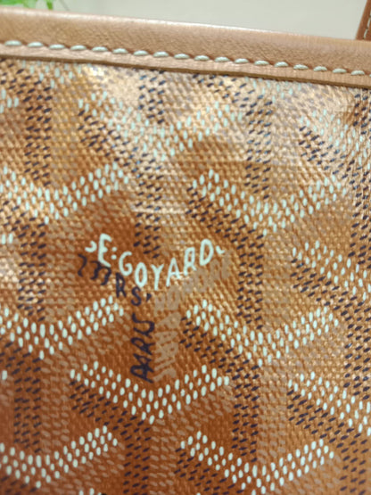 Goyard Saint Louis Limited Edition Rose Gold Tote Bag PM