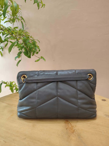 Saint Laurent Loulou Dark Gray Bag