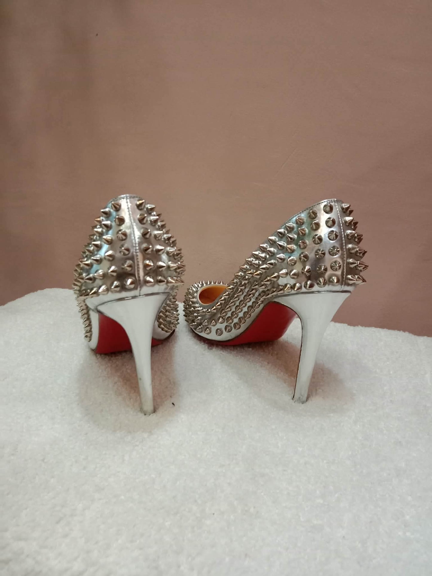Christian Louboutin Condora Spikes Pumps Size 37