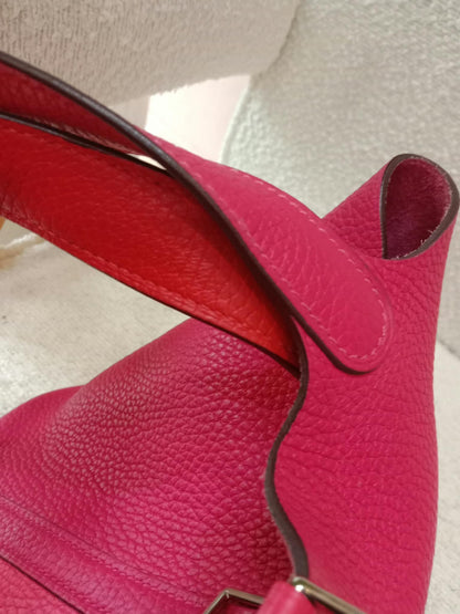 Hermes Picotin 18 Clemencec Rose Extreme Stamp Y 2020