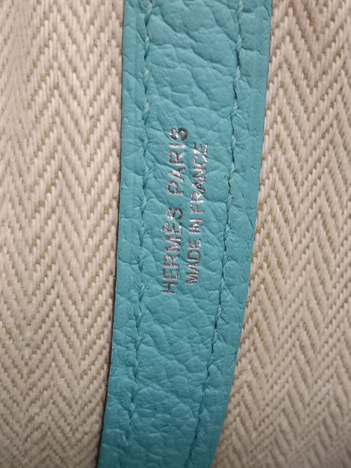 Hermes GPT 36 Bleu Atoll Clemence Stamp T 2015