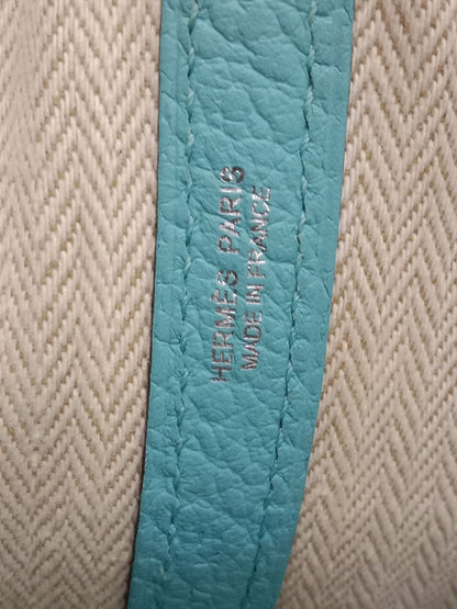 Hermes GPT 36 Bleu Atoll Clemence Stamp T 2015