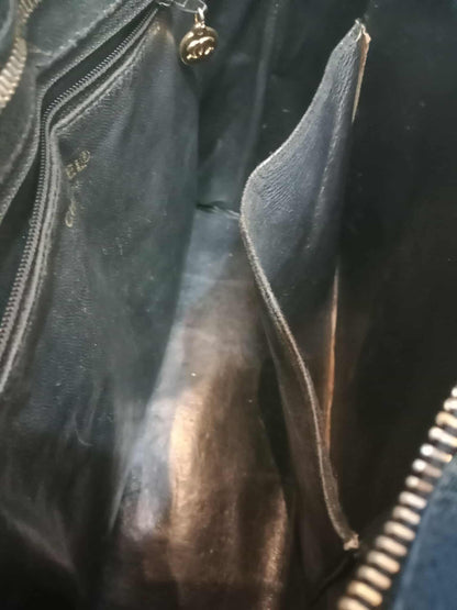 Chanel Medallion Black Caviar Series 7