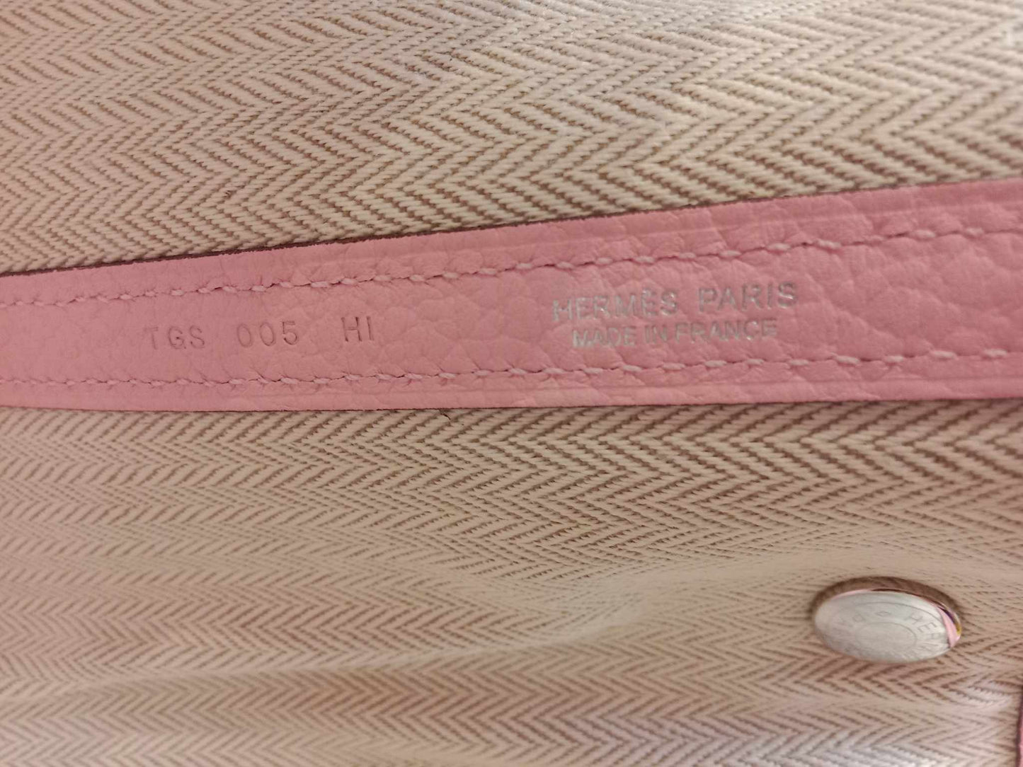 Hermes GPT 36 Rose Sakura Clemence Stamp T 2015