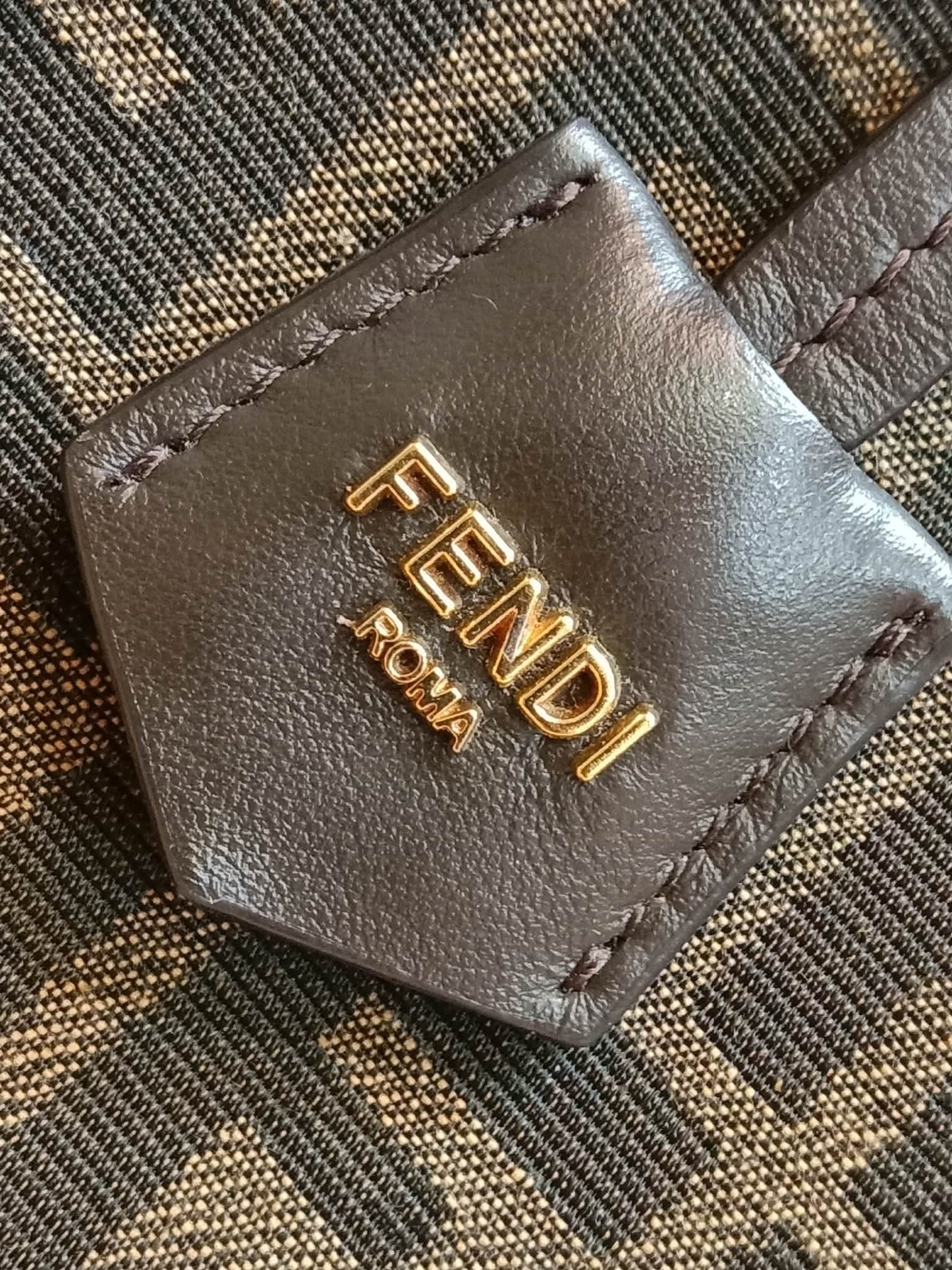 Fendi Origami Mini Bag Brown
