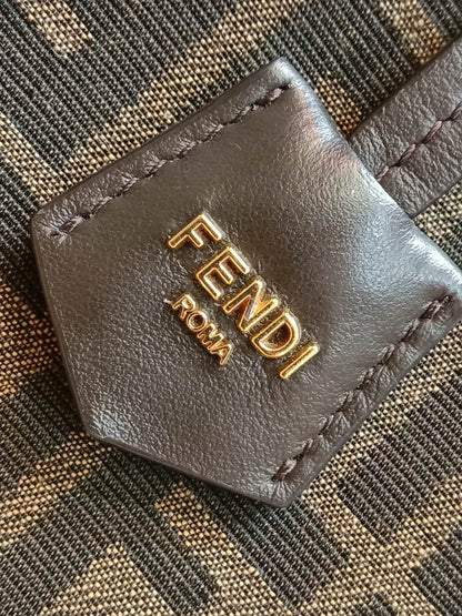 Fendi Origami Mini Bag Brown