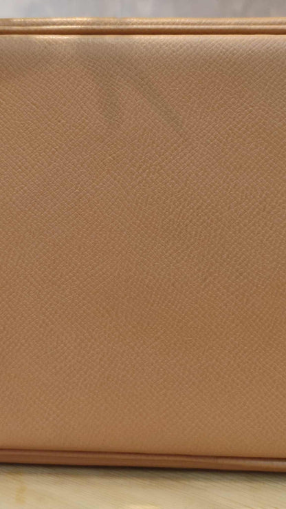 Hermes Birkin 30 Bicolor Gold/Biscuit Epsom Stamp G Square 2003 GHW
