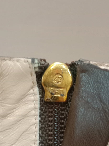 Gucci Blondie GG Supreme ankle Boots GG Medallion Size 26