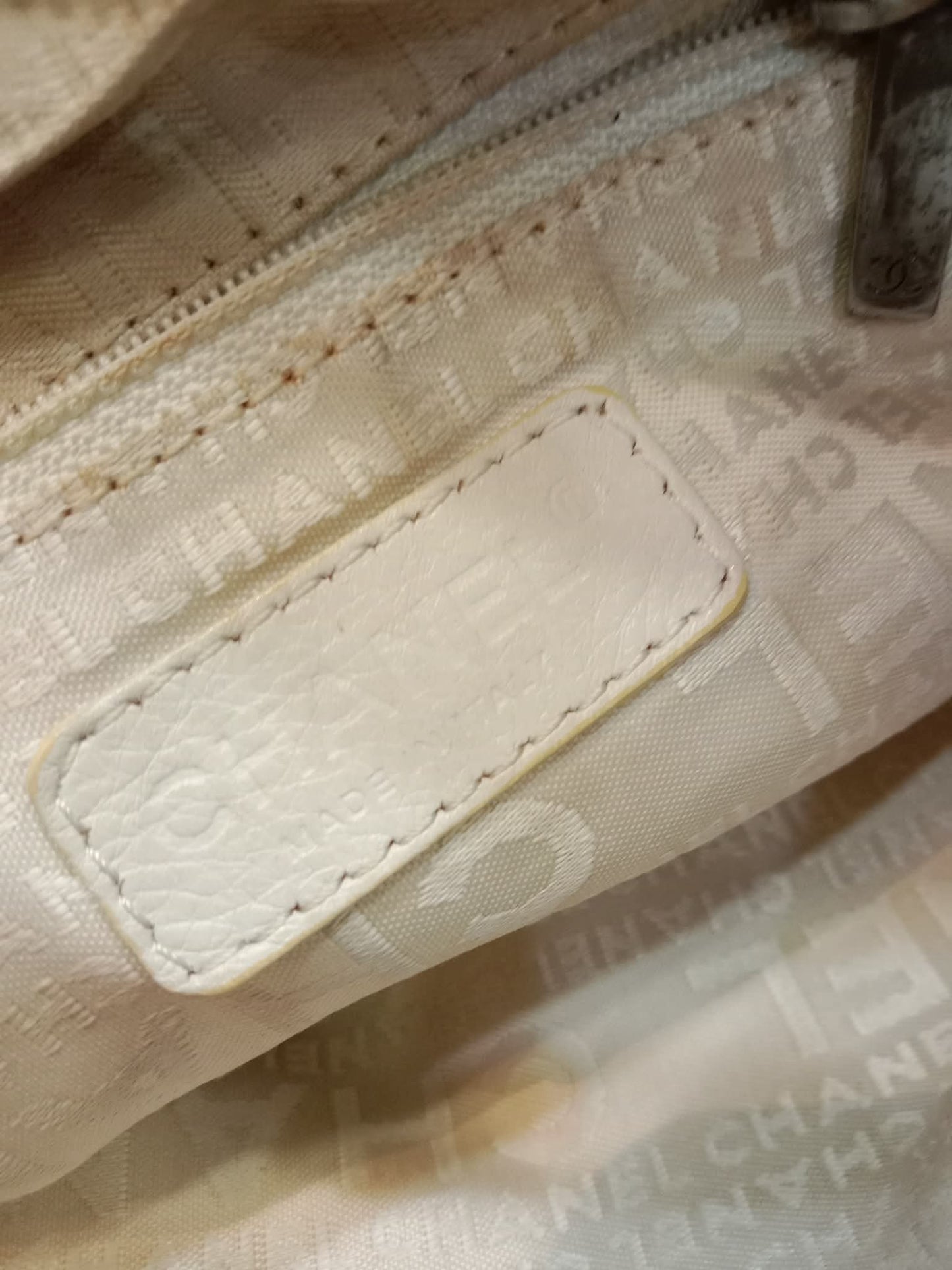 Chanel LAX Accordion Beige Lambskin Series 8