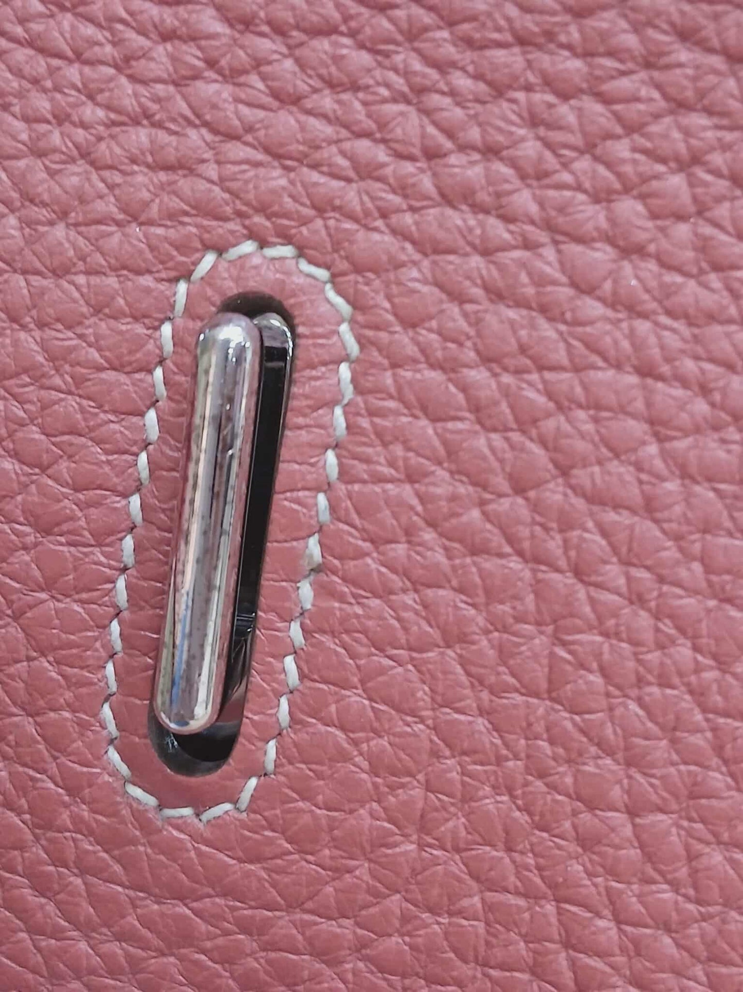 Hermes Jypserie 28 Clemence Rouge Venetian Stamp  P 2012