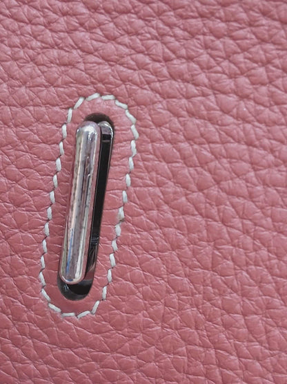 Hermes Jypserie 28 Clemence Rouge Venetian Stamp  P 2012