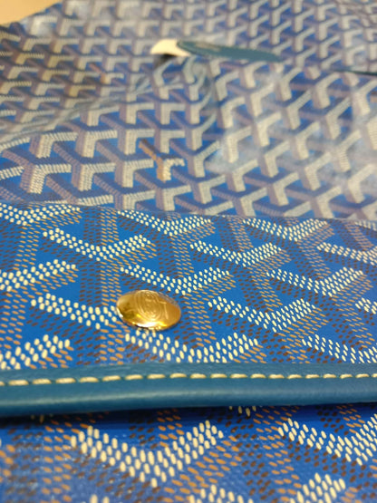 Goyard Saint Louis Tote Blue GM