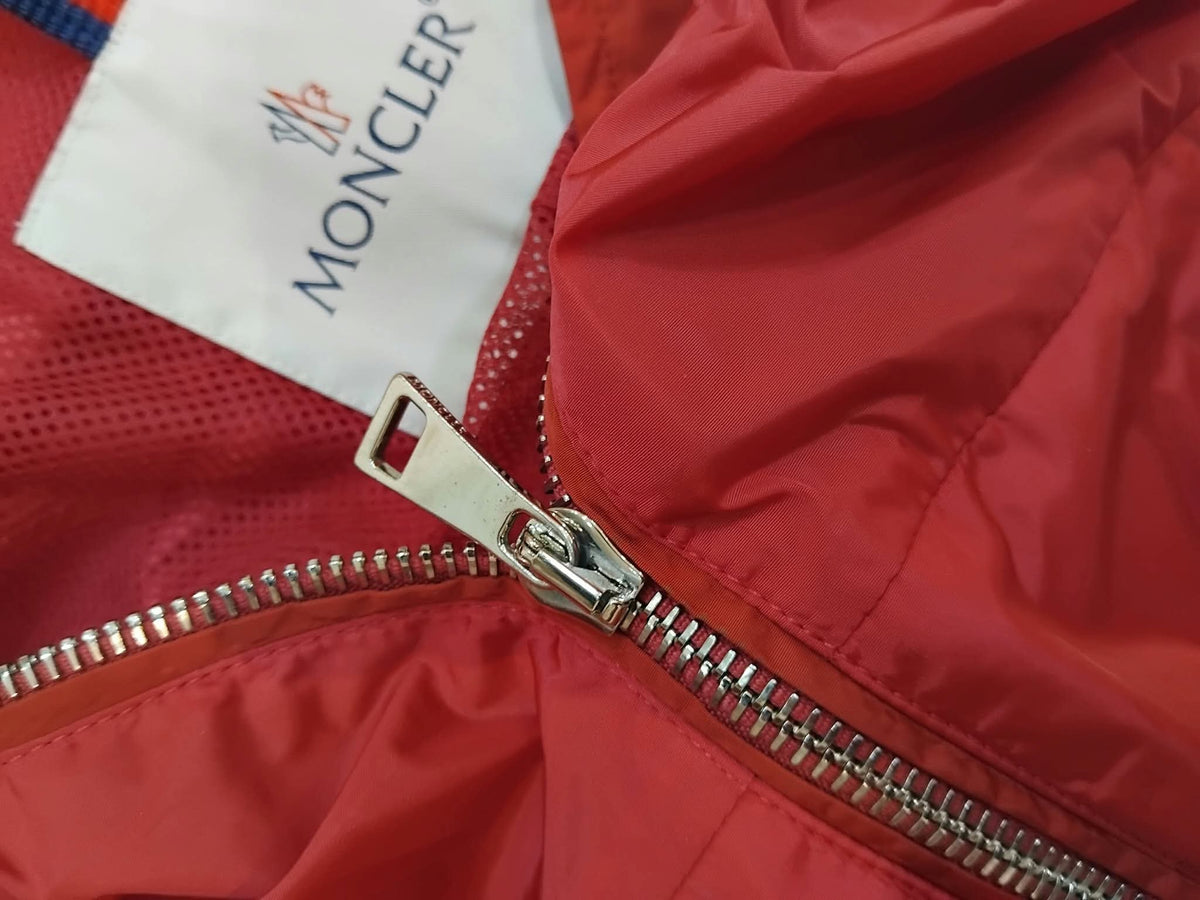 Moncler Sanve Pink Hooded Jacket Size 1