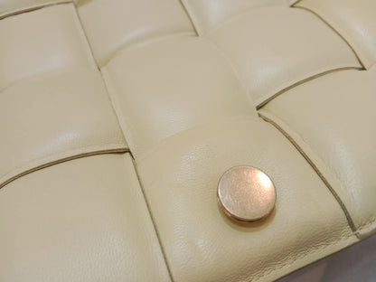 Bottega Veneta Chain Cassette Shoulder Bag Yellow