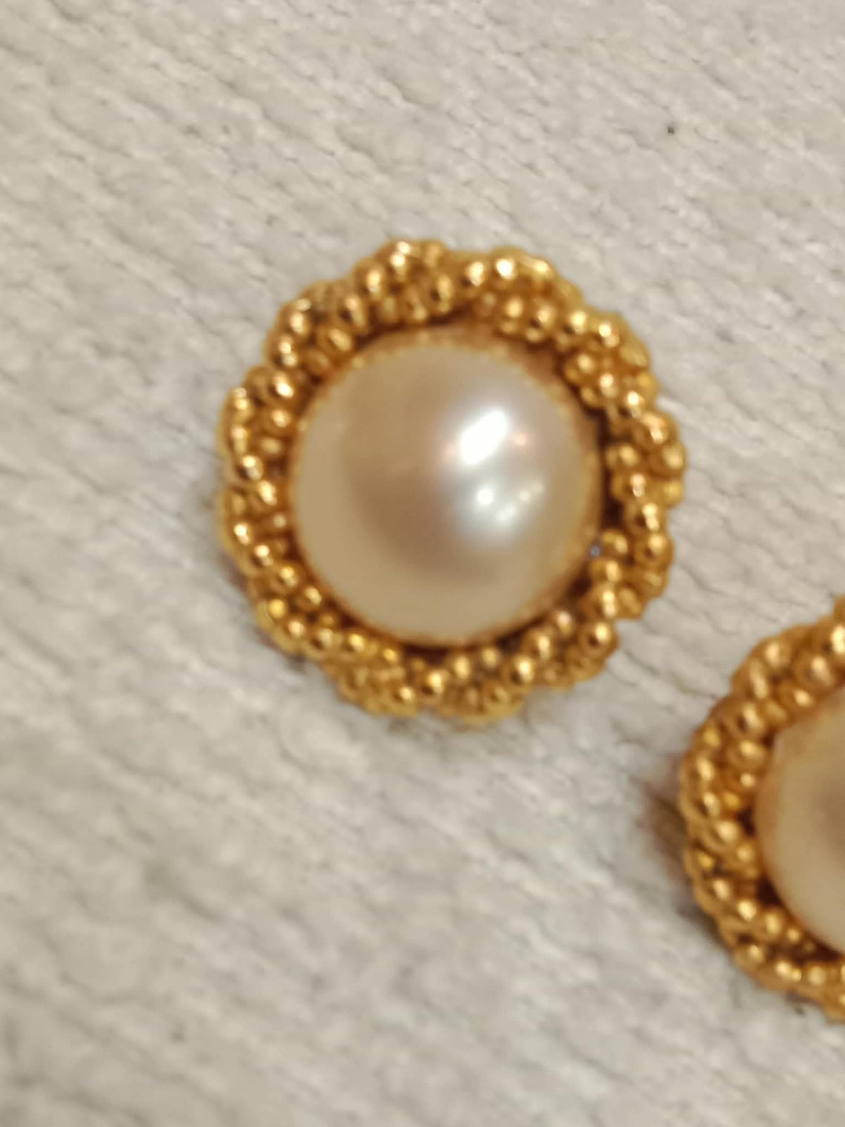 Chanel Vintage Gold-Tone Earrings 94P Collection
