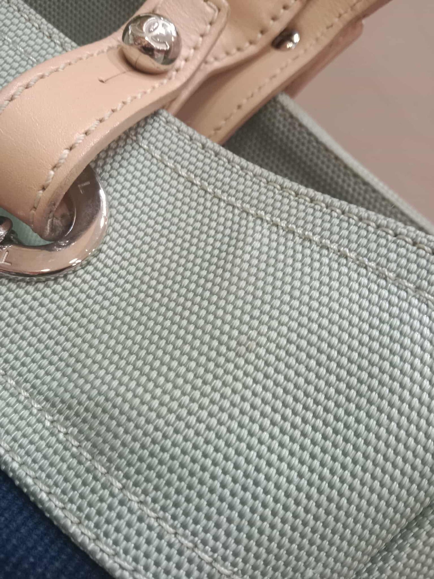 Chanel Paris-Biarritz Canvas/Leather Tricolor Tote Bag Series 13